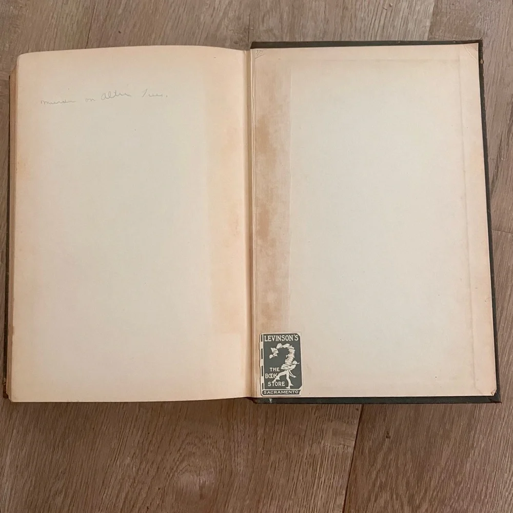 Vintage 1933‎ HC Book 